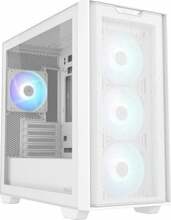 Arvutikorpus Asus A21 Plus TG ARGB, Midi Tower, valge