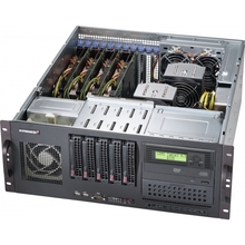 Serverikorpus Supermicro SuperChassis 842XTQ-R606B, 4U, must, 600 W