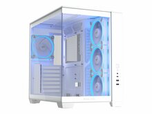 Arvutikorpus Asus A32 PLUS TG ARGB, ATX, valge