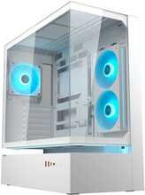 Arvutikorpus Cougar Corsair Gaming CFV235, valge, TG, RGB