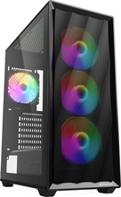 Arvutikorpus Sharkoon VK4 Rainbow, Tower, Tempered Glass, must
