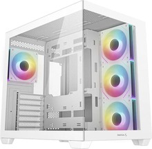 Arvutikorpus DeepCool CG530 4F WH, midi tower, valge