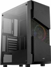 Arvutikorpus Aerocool Menace Saturn FRGB, Midi Tower, must