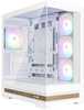Arvutikorpus Zalman P40 NAMU, ATX Midi Tower, valge, ARGB