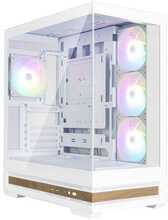 Arvutikorpus Zalman P40 NAMU, ATX Midi Tower, valge, ARGB