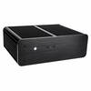 Arvutikorpus Akasa Euler MX Plus, Mini-ITX, alumiinium, must
