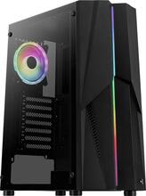 Arvutikorpus Aerocool PGS Mecha-G-BK-v2, ARGB, must