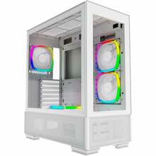 Arvutikorpus Montech Sky Two GX, Midi-Tower, valge