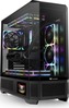 Arvutikorpus Thermaltake View 600 TG, Full Tower, must, Tempered Glass