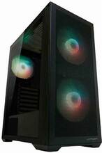 Arvutikorpus LC-Power Geh Midi ATX Gaming 717B, tume