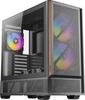 Arvutikorpus Antec P30 AIR, Mid Tower, ATX, Tempered Glass, must