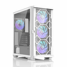 Arvutikorpus Zalman Z10 DUO, ATX, ZM-IF120 x4, valge