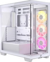 Arvutikorpus Corsair iCUE LINK 3500X RGB, Mid-Tower, tempered glass, valge