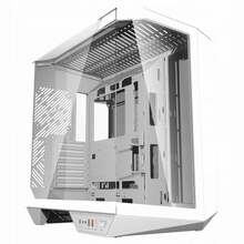 Arvutikorpus Darkflash DY470, ilma ventilaatoriteta, valge