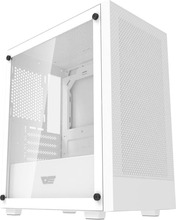 Arvutikorpus Darkflash M305, ilma ventilaatoriteta, valge