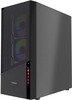 Arvutikorpus Gembird Fornax 4300, Midi Tower, must