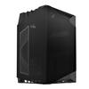 Arvutikorpus Silverstone LD03-AF, Mini-ITX, karastatud klaas, must
