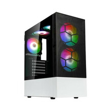 Arvutikorpus Kolink Observatory MX Mesh ARGB, Midi Tower, must/valge