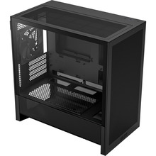 Arvutikorpus NZXT H3 Flow, CC-H31FB-01, midi tower, must, tempered glass