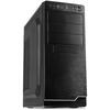 Arvutikorpus Inter-Tech IT-5916, Midi Tower, 500W, must