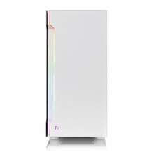 Arvutikorpus Thermaltake H200 TG Snow RGB, Midi Tower, valge
