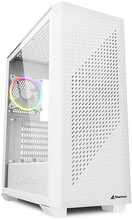 Arvutikorpus Sharkoon VS9 RGB, ATX Tower, valge