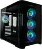 Arvutikorpus LC-Power 8001B Pro-Storm Dark, Midi Tower, must