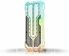 Arvutikorpuse esipaneel Singularity Computers Spectre 4 Elite, akrüül, läbipaistev