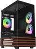 Arvutikorpus Thermaltake View 170 WS ARGB, Midi Tower, must