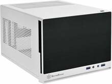 Arvutikorpus Silverstone SST-SG13WB Sugo, Mini-ITX, must/valge