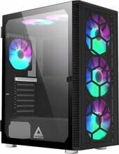 Arvutikorpus Montech X3 Glass, Midi Tower, must