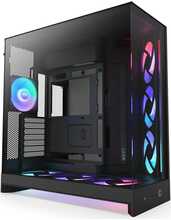 Arvutikorpus NZXT H9 Flow RGB+, CM-H92FB-P1, midi tower, must, tempered glass x 2