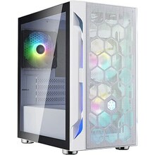 Arvutikorpus Silverstone Fara H1M Pro, valge