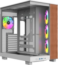 Arvutikorpus Thermaltake View 380 XL WS ARGB, midi tower, snow white