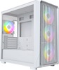 Arvutikorpus Montech X5M, midi tower, Micro-ATX, ARGB, karastatud klaas, valge