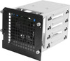 Arvutikorpuse osa Chenbro 384-10502-2100A0, Full Tower HDD cage, 4x 3,5 tolli, must/hõbe