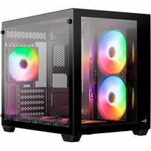Arvutikorpus Aerocool Dryft Mini BK-v2, must