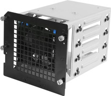 Arvutikorpuse osa Chenbro 384-10502-2100A0, Full Tower HDD cage, 4x 3,5 tolli, must/hõbe