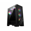 Arvutikorpus MSI MAG Forge 120A Airflow, Midi Tower, must, läbipaistev