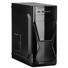 Arvutikorpus Akyga AK13BK, Micro Tower, must
