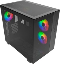 Arvutikorpus Montech KING 65 PRO, Midi-Tower, ATX, ARGB, must