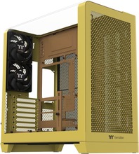 Arvutikorpus Thermaltake View 390 Air, MIDI Tower, Butter Caramel (kollane), Tempered Glass