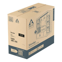 Arvutikorpus Arctic Xtender VG Mirror Black, Midi Tower, ACPCC00019A, must