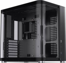 Arvutikorpus Jonsbo TK-2 2.0, Midi Tower, Tempered Glass, must