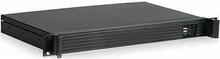 Serverikorpus Netrack NP5106, mini-ITX, 1U, must