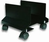 Stacionaarse arvuti hoidik Techly 303294, metall, must, ratastega