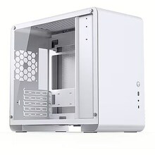 Arvutikorpus Jonsbo U4 Mini Micro-ATX, karastatud klaas, valge