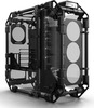 Arvutikorpus Alphacool Apex Pro Skeleton, Full Tower, must, süsinikkiud