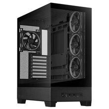 Arvutikorpus Asus A31 Plus TG ARGB, Midi Tower, must