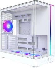 Arvutikorpus Montech KING 45 PRO, micro ATX / Mini-ITX, Midi Tower, valge